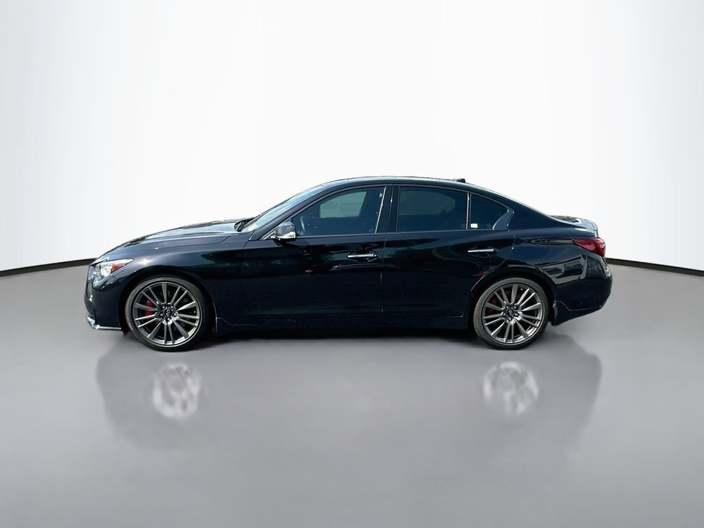 Used 2024 INFINITI Q50 Red Sport 400 w/ Black Opal Edition RWD image 2