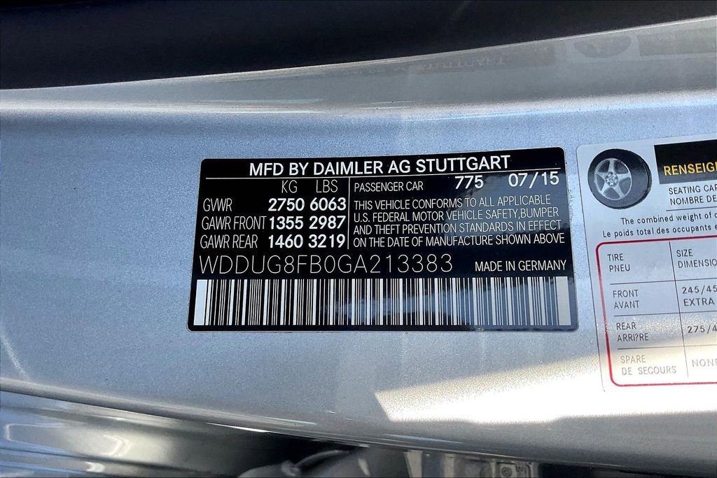 Used 2016 Mercedes-Benz S 550 4MATIC Sedan image 25