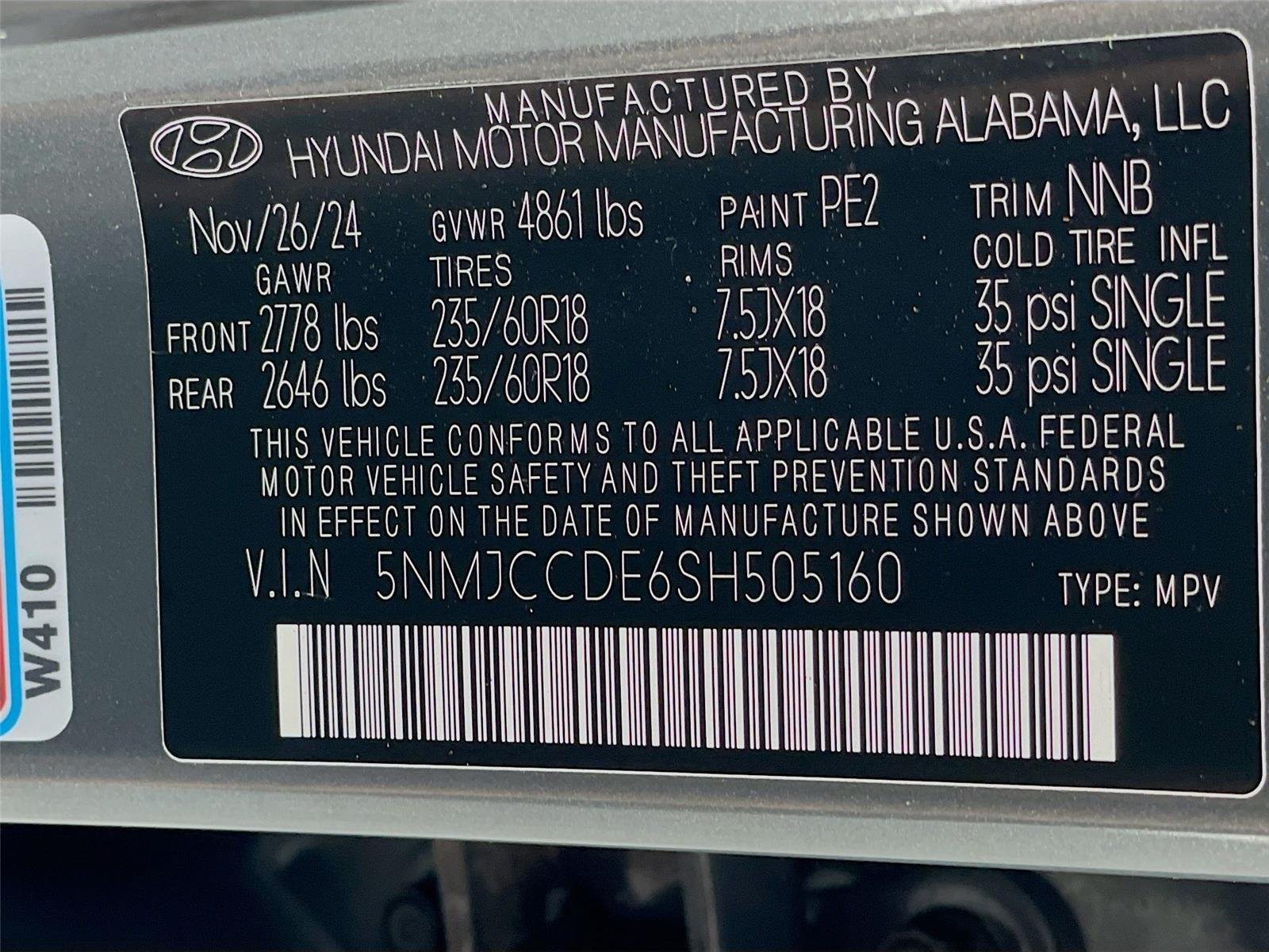 Certified 2025 Hyundai Tucson SEL AWD/4WD image 35