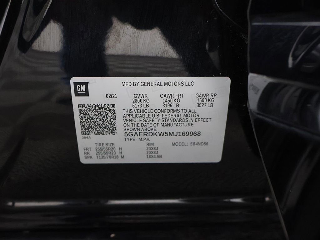 Used 2021 Buick Enclave Avenir w/ Avenir Technology Package image 60