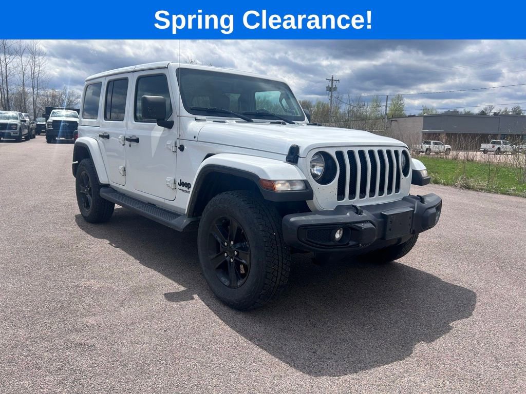 Used 2021 Jeep Wrangler Unlimited Sahara AWD/4WD image 8