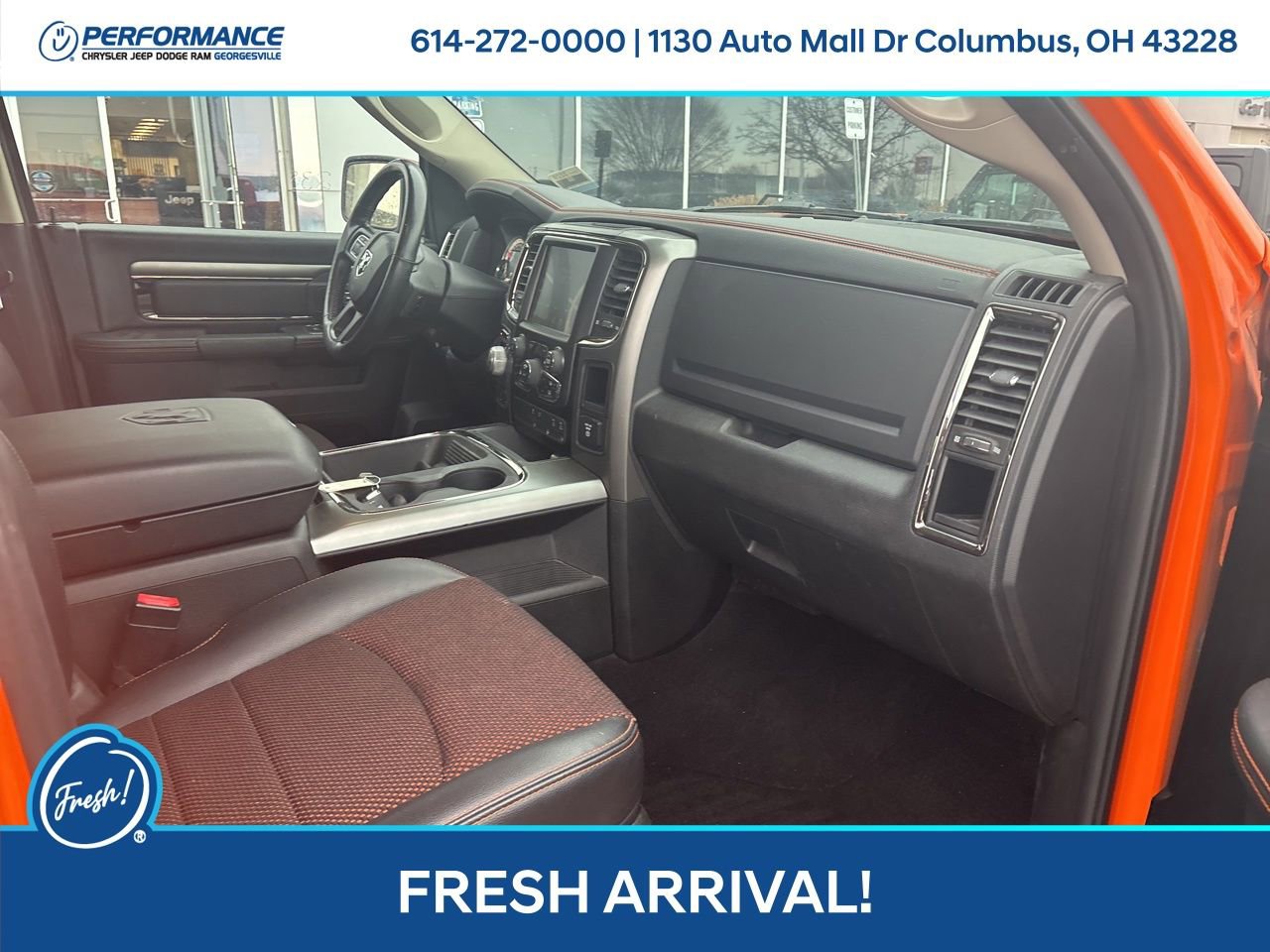 Used 2017 RAM 1500 Sport w/ Ignition Orange Sport Package image 17