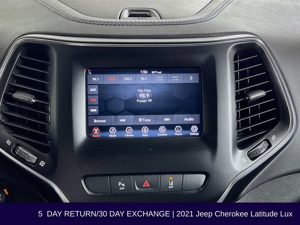 Used 2021 Jeep Cherokee Latitude Lux AWD/4WD image 16