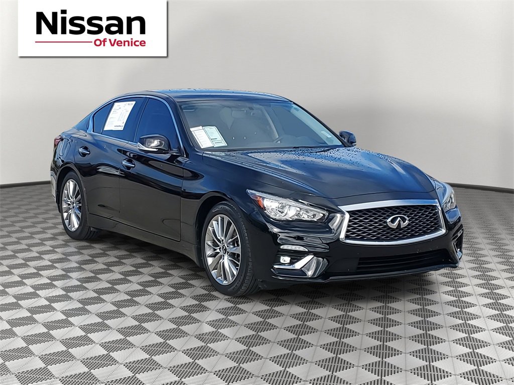 Used 2022 INFINITI Q50 Luxe w/ Cargo Package