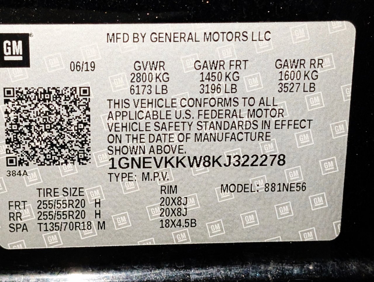 Used 2019 Chevrolet Traverse Premier w/ Redline Edition image 65