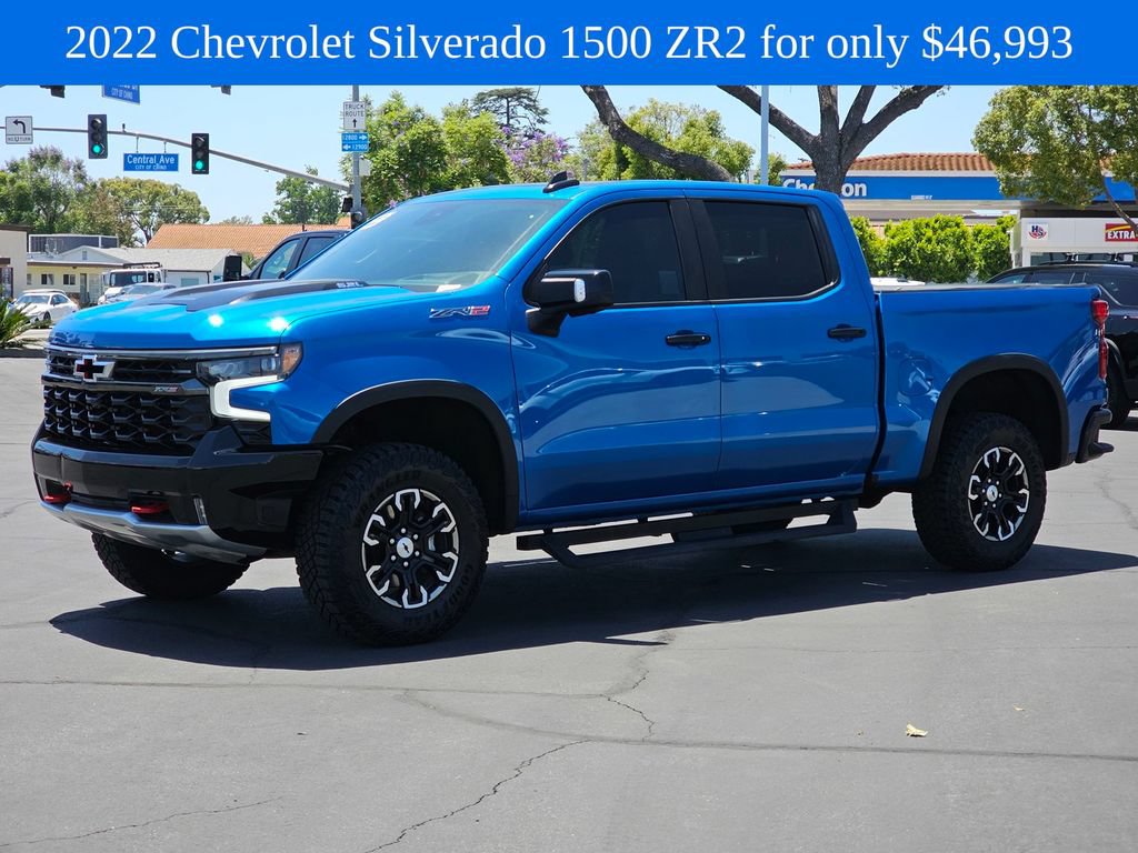 Used 2022 Chevrolet Silverado 1500 ZR2 w/ Technology Package AWD/4WD image 4