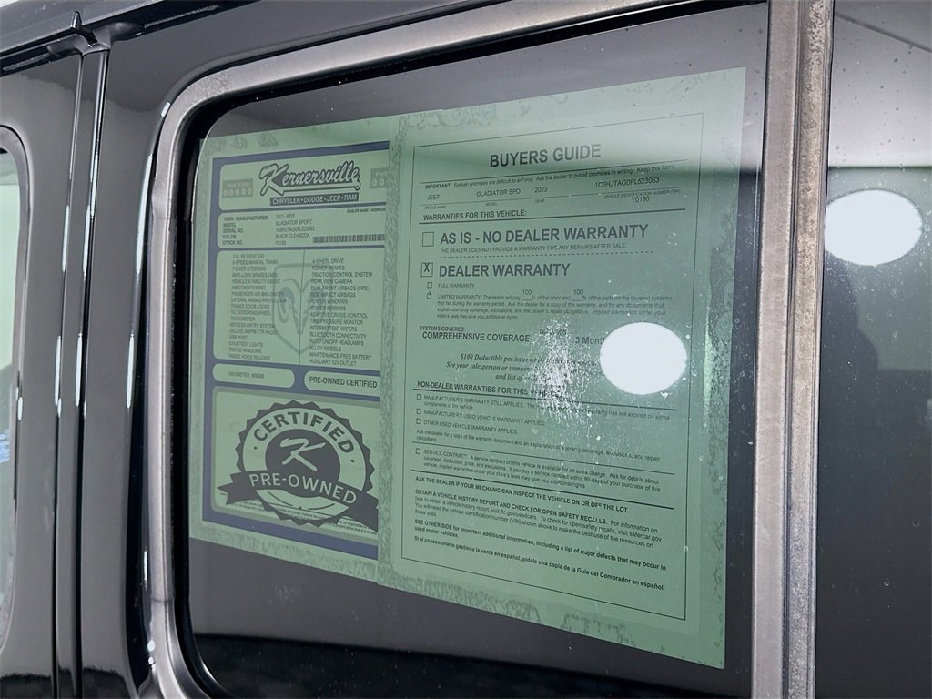 Used 2023 Jeep Gladiator Sport image 37