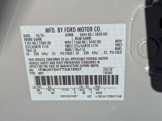 New 2026 Ford Explorer Active image 17