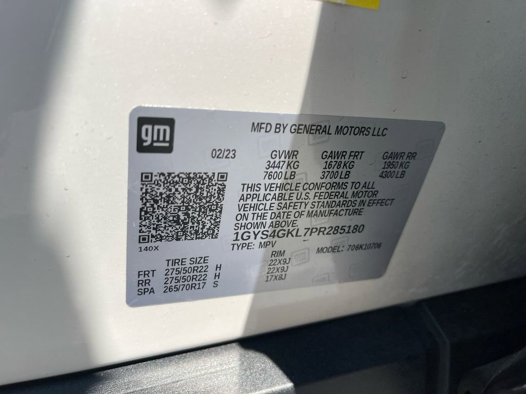 Used 2023 Cadillac Escalade Sport Platinum w/ LPO, ONYX Package image 43