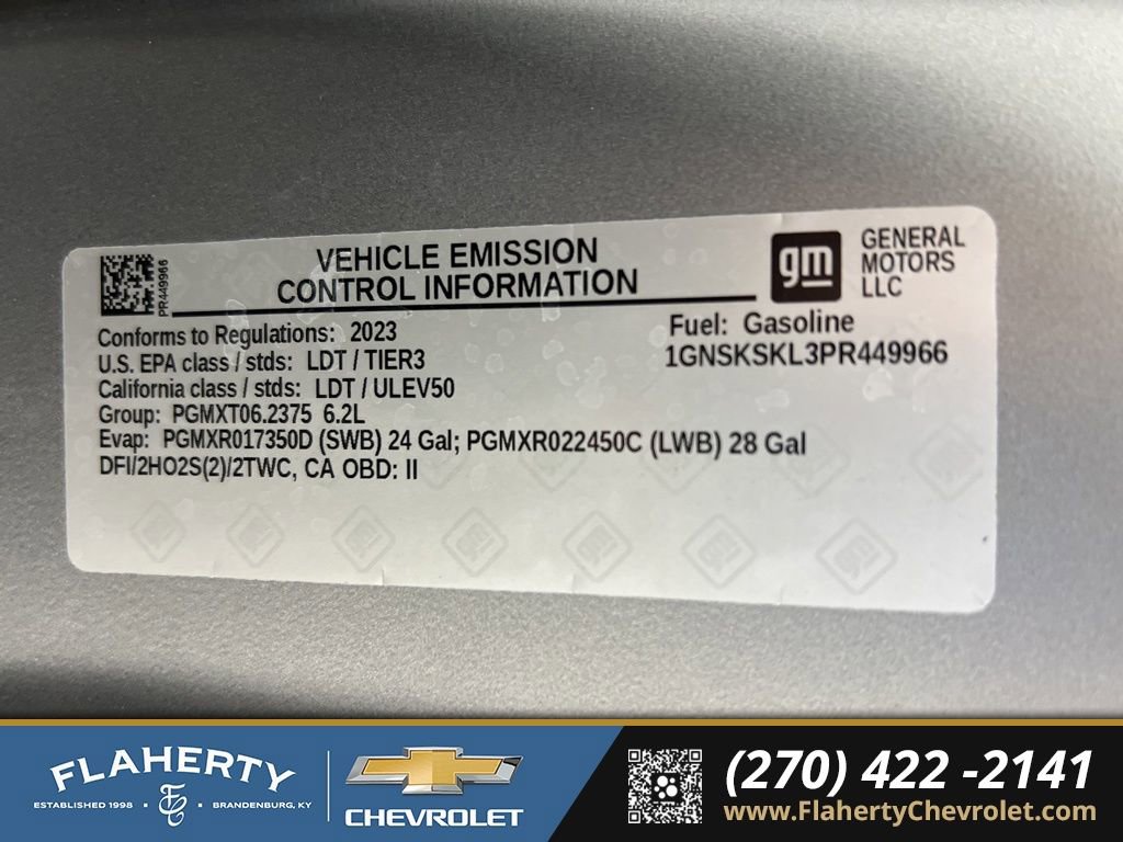 Used 2023 Chevrolet Tahoe Premier w/ Advanced Technology Package image 17