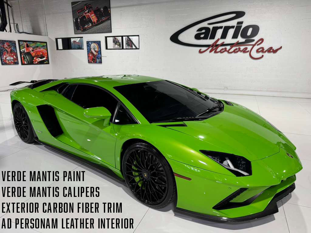 Used 2018 Lamborghini Aventador S