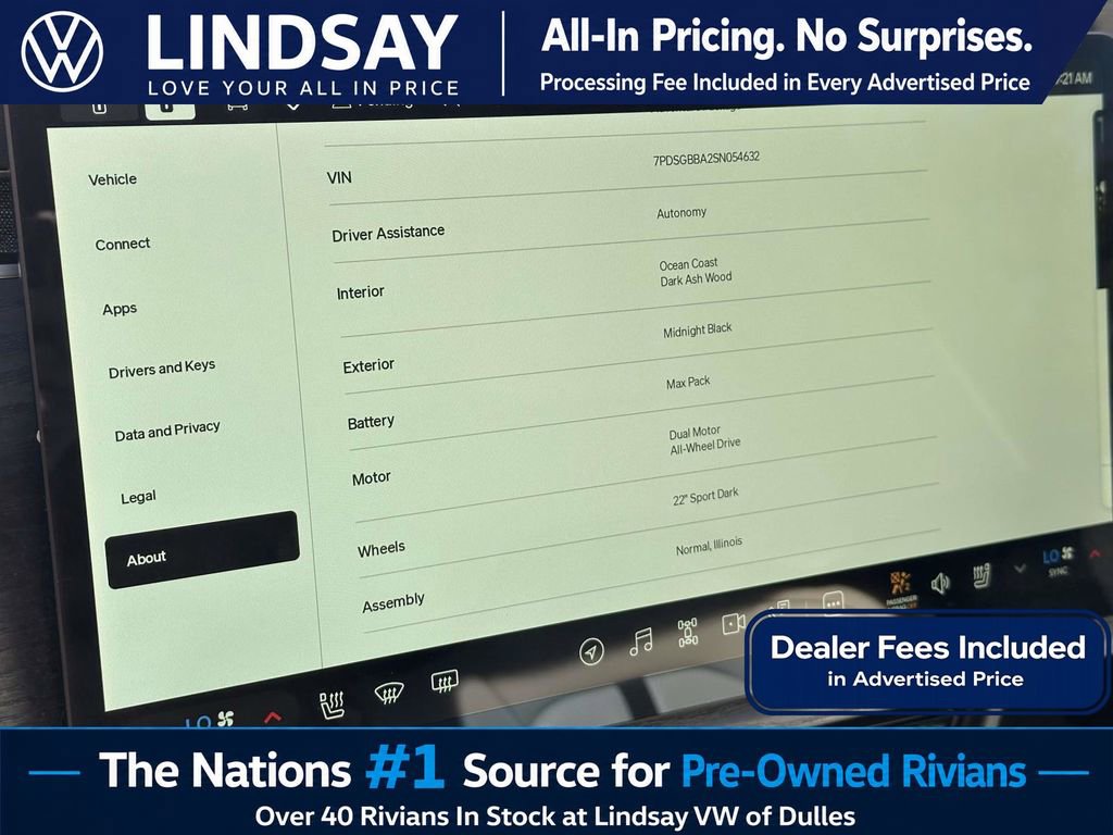 Used 2025 Rivian R1S Adventure AWD/4WD image 25