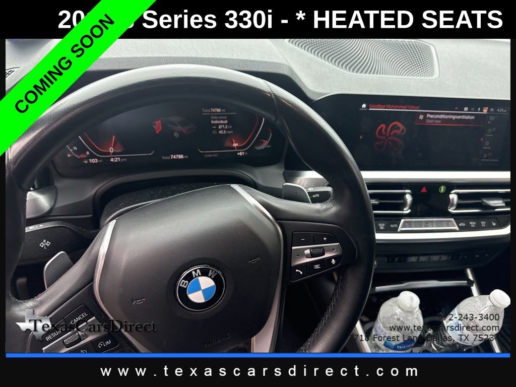 Used 2019 BMW 330i Sedan w/ Driving Assistance Package RWD image 8
