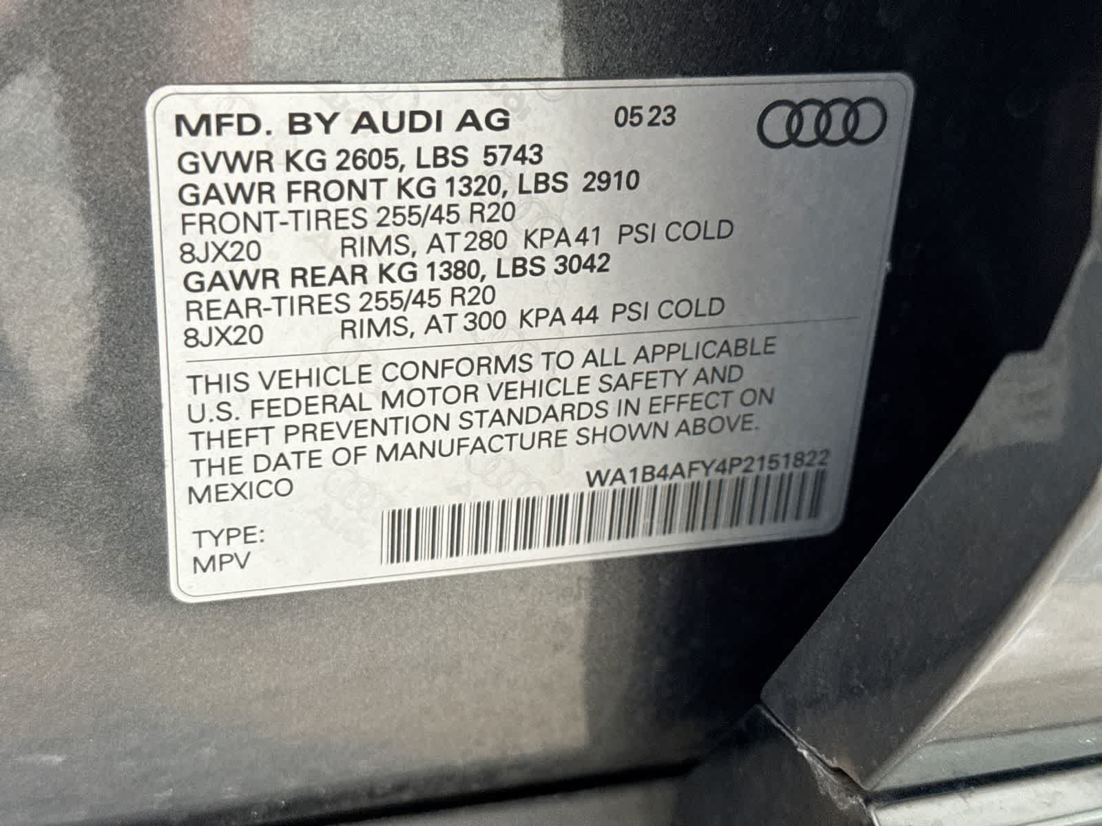 Used 2023 Audi SQ5 Premium Plus w/ Premium Plus Package AWD/4WD image 42