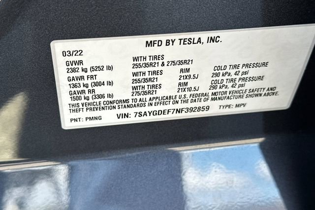 Used 2022 Tesla Model Y Performance AWD/4WD image 33