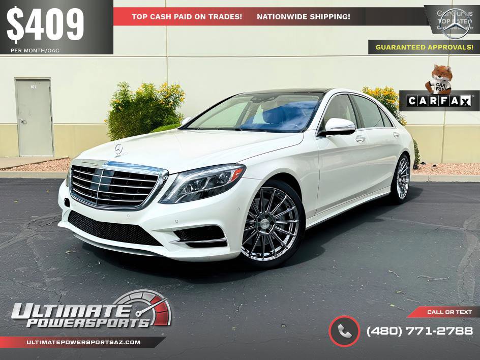 Used 2015 Mercedes-Benz S 550 Sedan image 1