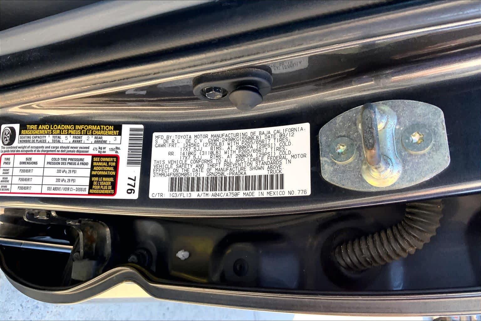Used 2013 Toyota Tacoma 4x4 Double Cab w/ TRD Sport Pkg image 36