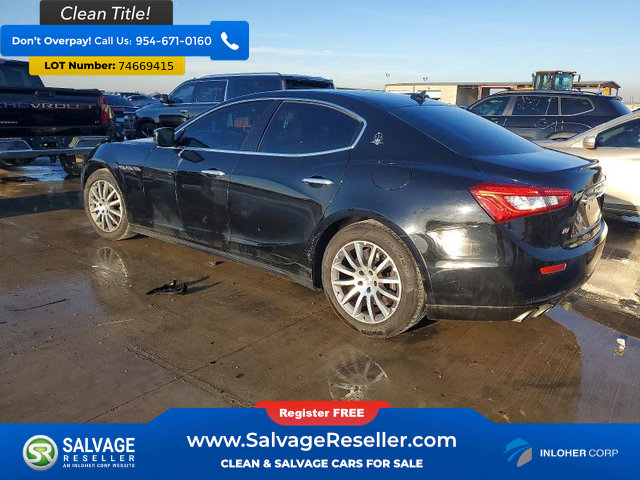 Used 2014 Maserati Ghibli S Q4 AWD/4WD image 3