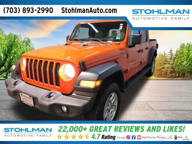 Used 2020 Jeep Gladiator Sport w/ Quick Order Package 24S AWD/4WD image 8