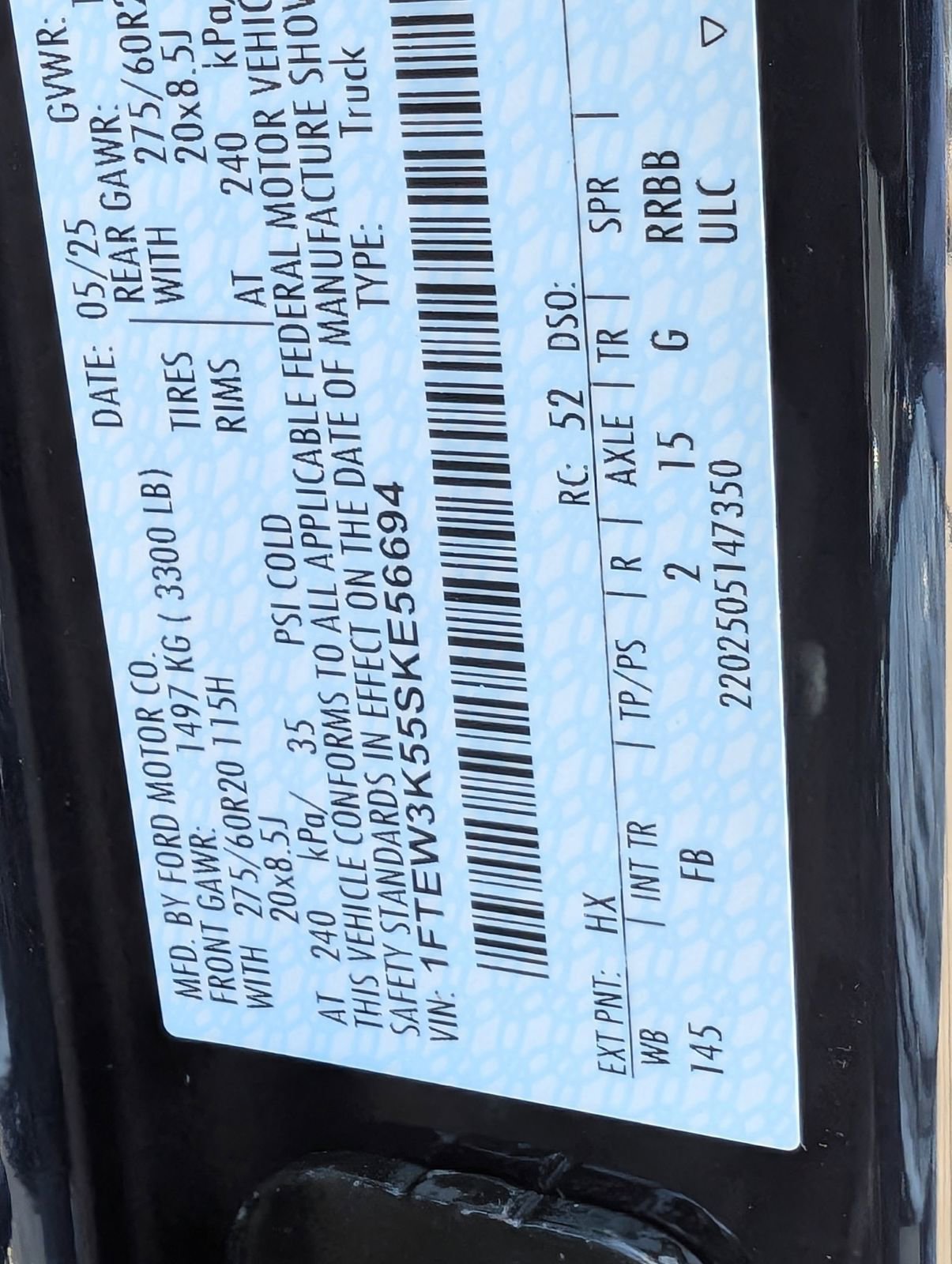 Used 2025 Ford F150 XLT w/ Equipment Group 302A MID image 30