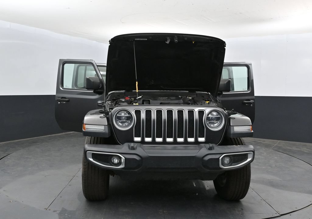 Used 2020 Jeep Wrangler Unlimited Sahara w/ Uconnect 4C Nav & Sound Group AWD/4WD image 51