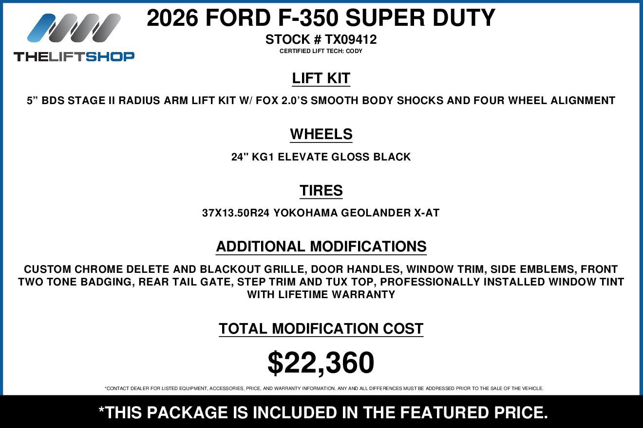 Used 2026 Ford F350 Platinum w/ Platinum Plus Package AWD/4WD video 2