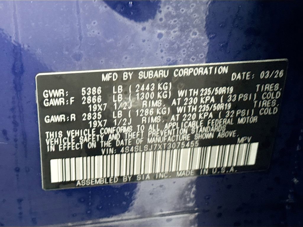 New 2026 Subaru Forester Sport image 31