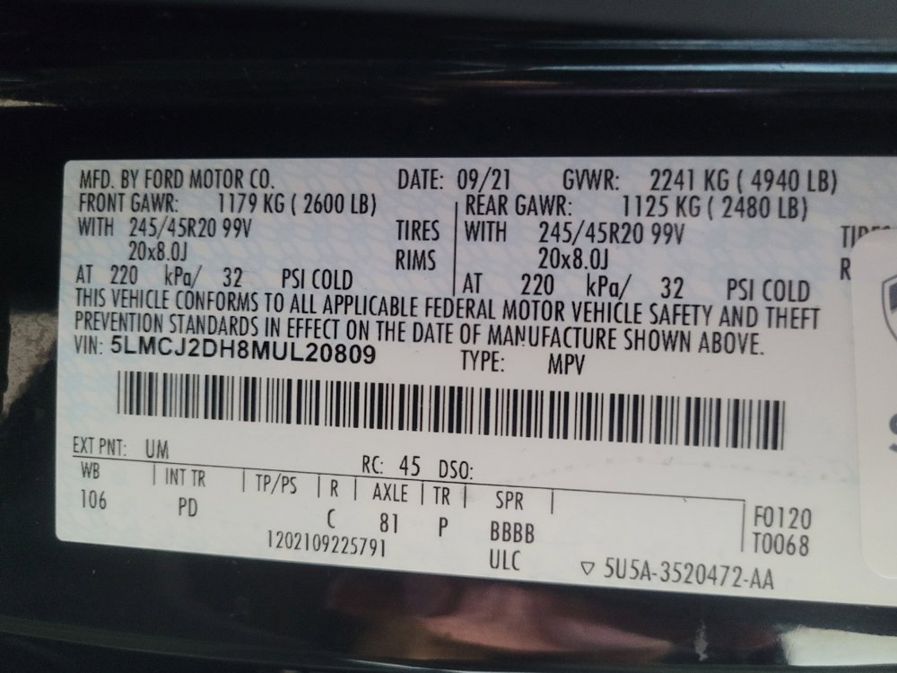 Used 2021 Lincoln Corsair Reserve w/ Equipment Group 201A AWD/4WD image 33