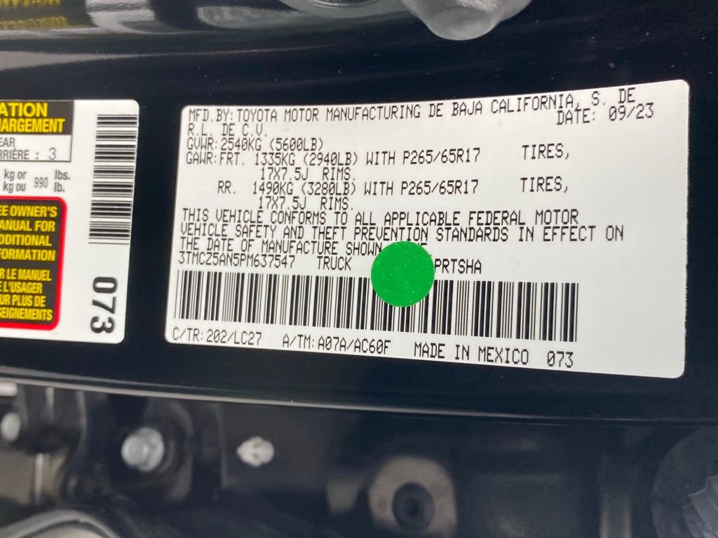 Used 2023 Toyota Tacoma TRD Sport image 21
