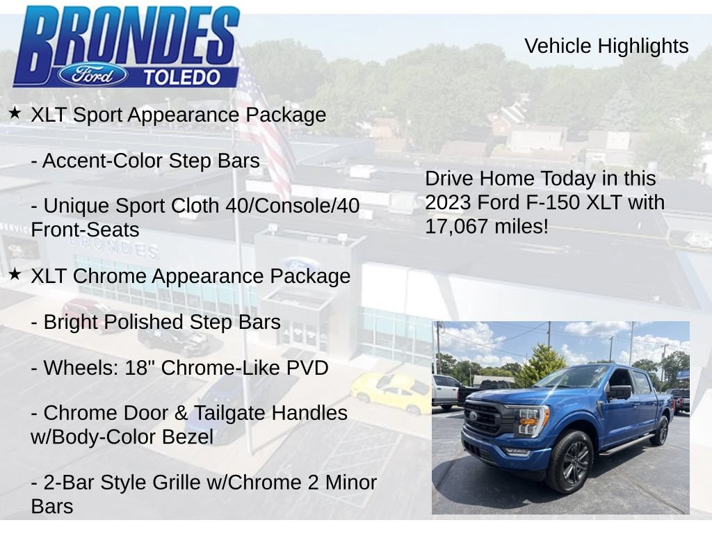 Used 2023 Ford F150 XLT w/ Equipment Group 302A High AWD/4WD image 32