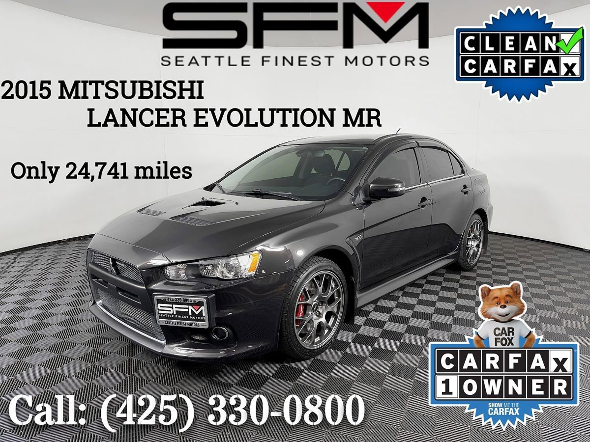Used 2015 Mitsubishi Lancer Evolution MR