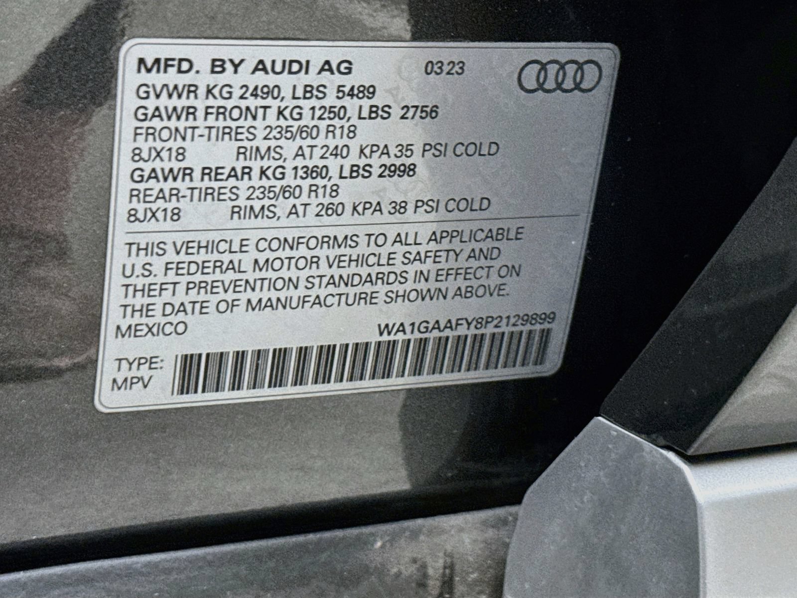 Used 2023 Audi Q5 2.0T Premium w/ Convenience Package AWD/4WD image 36