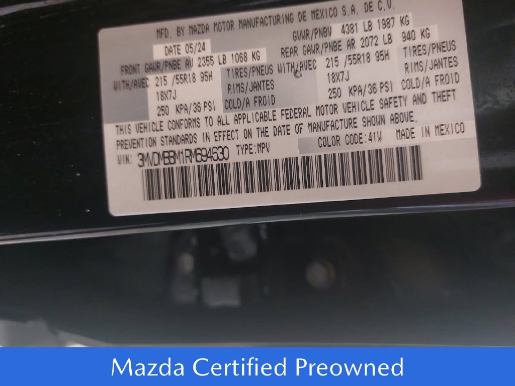 Used 2024 MAZDA CX-30 AWD 2.5 S w/ Select Sport Pkg image 34