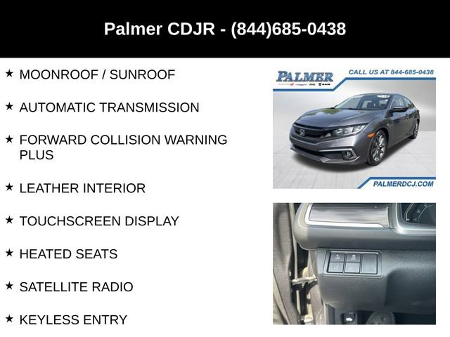 Used 2019 Honda Civic EX image 6