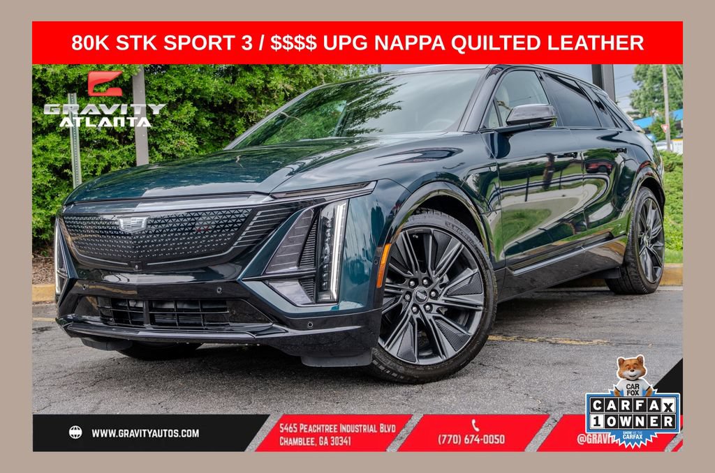 Used 2024 Cadillac Lyriq Sport w/ Nappa Leather Package AWD/4WD video 1