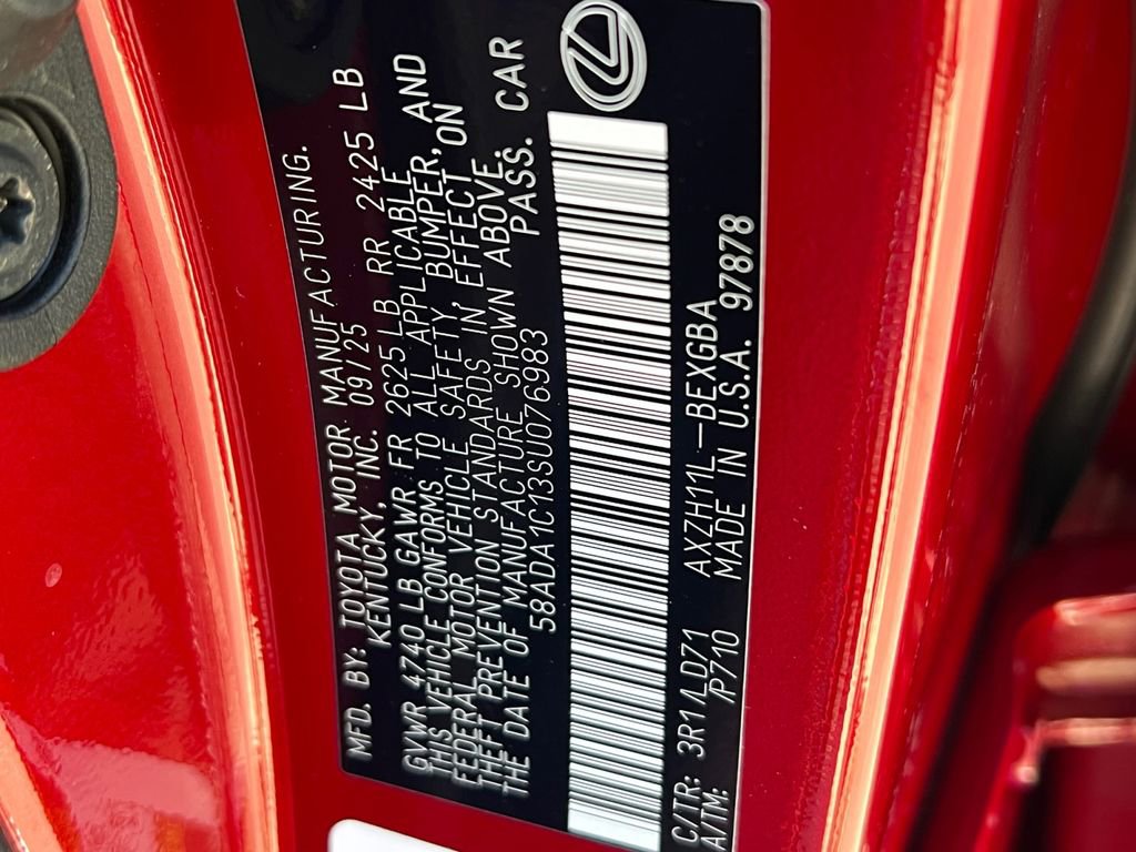 New 2025 Lexus ES 300h w/ Premium Package image 25