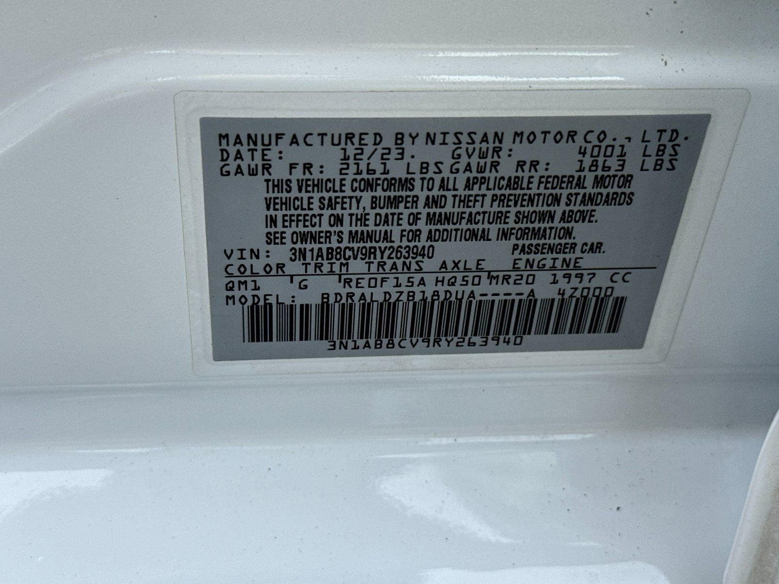 Used 2024 Nissan Sentra SV image 26