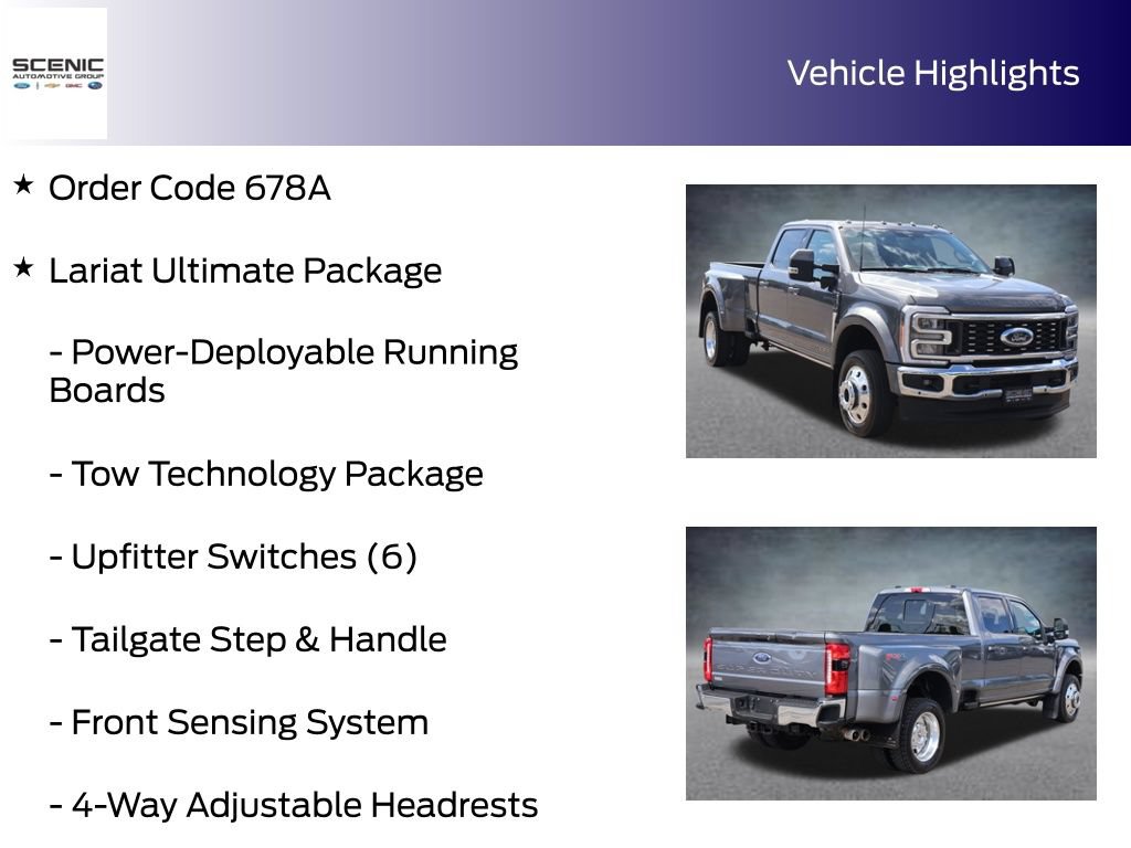 Used 2023 Ford F450 Lariat w/ Lariat Ultimate Package AWD/4WD image 10