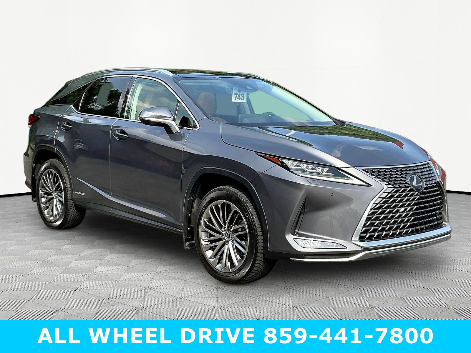 Used 2021 Lexus RX 450h AWD w/ Luxury Package image 3