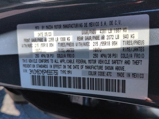 Used 2023 MAZDA CX-30 AWD 2.5 S w/ Preferred Package image 15