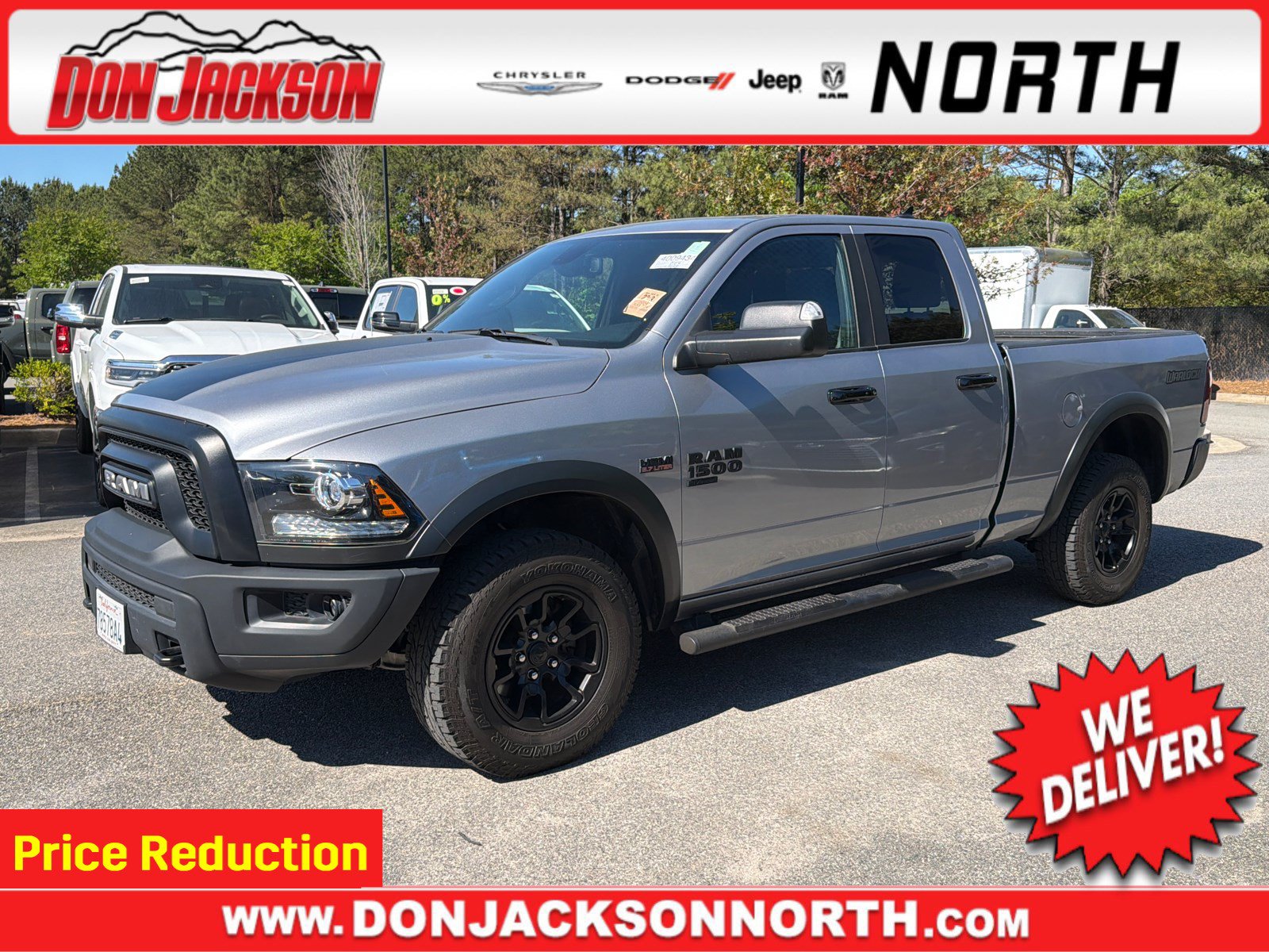 Certified 2024 RAM 1500 Classic Warlock w/ Trailer & Traction Group