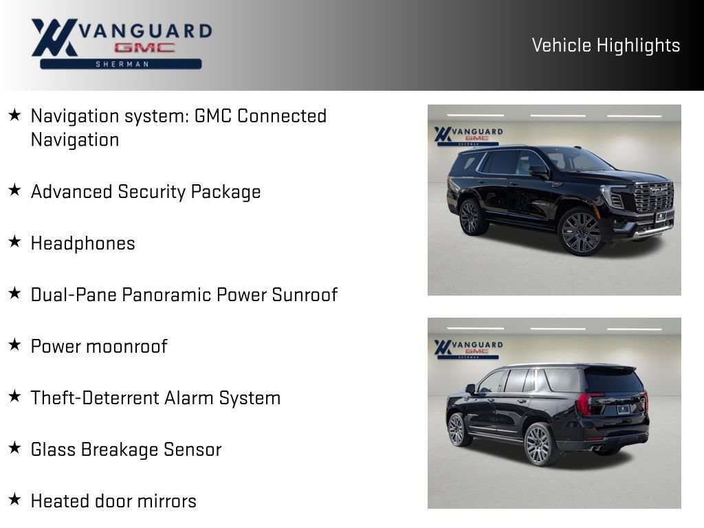 New 2025 GMC Yukon Denali Ultimate AWD/4WD image 10