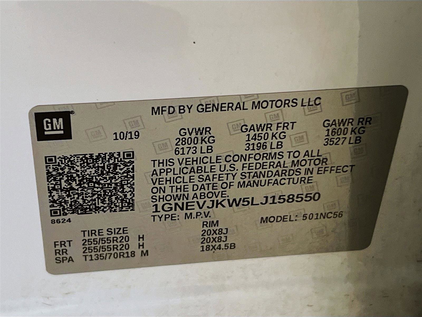 Used 2020 Chevrolet Traverse RS image 41