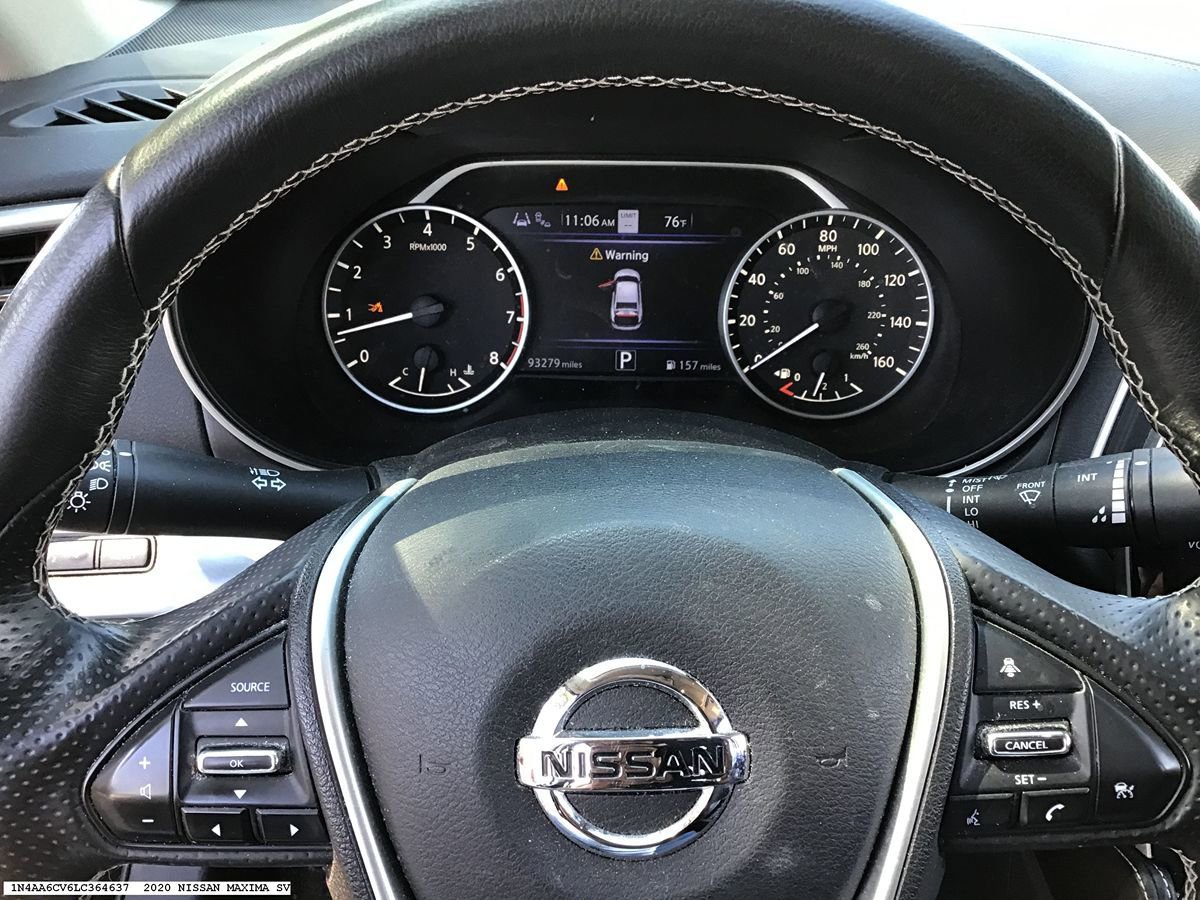 Used 2020 Nissan Maxima 3.5 SV w/ Floor Mat Group FWD image 8