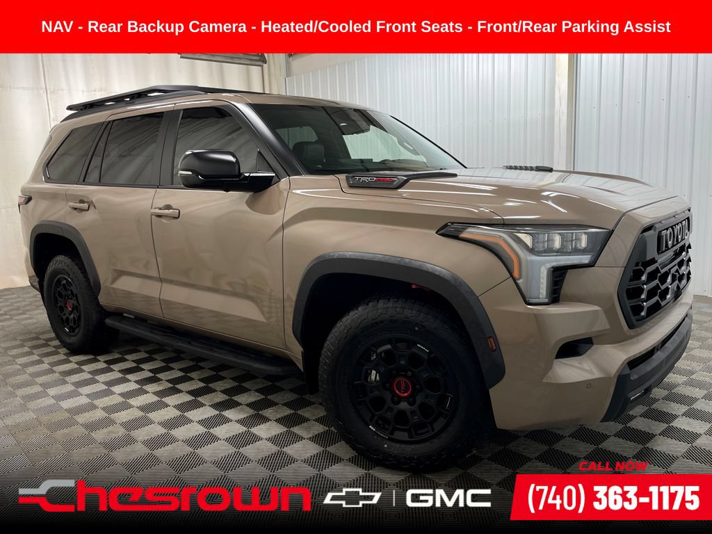 Used 2025 Toyota Sequoia TRD Pro w/ TRD Performance Package (TMS) AWD/4WD video 1