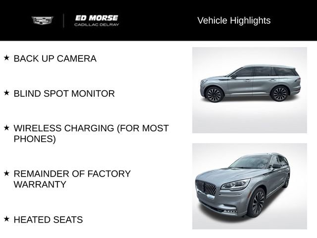 Used 2023 Lincoln Aviator Black Label Grand Touring w/ Class IV Trailer Tow Package image 12