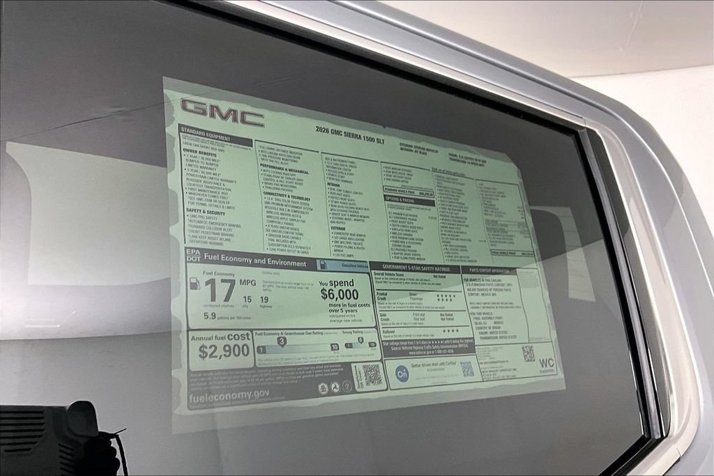 New 2026 GMC Sierra 1500 SLT w/ SLT Premium Plus Package AWD/4WD image 13