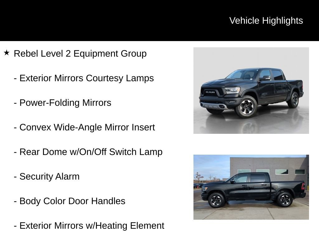 Used 2022 RAM 1500 Rebel w/ G/T Package image 16