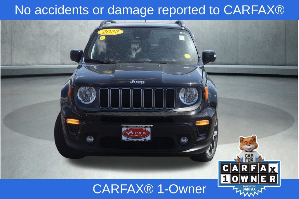 Used 2022 Jeep Renegade Limited w/ Sun, Sound & Wheels Group AWD/4WD image 2