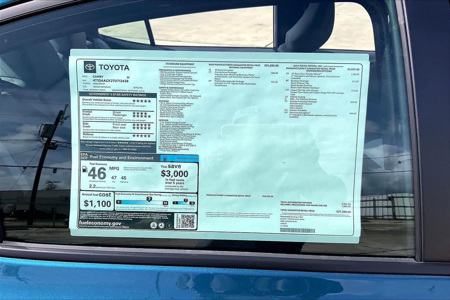 Certified 2026 Toyota Camry SE w/ Multimedia Upgrade Package FWD image 22